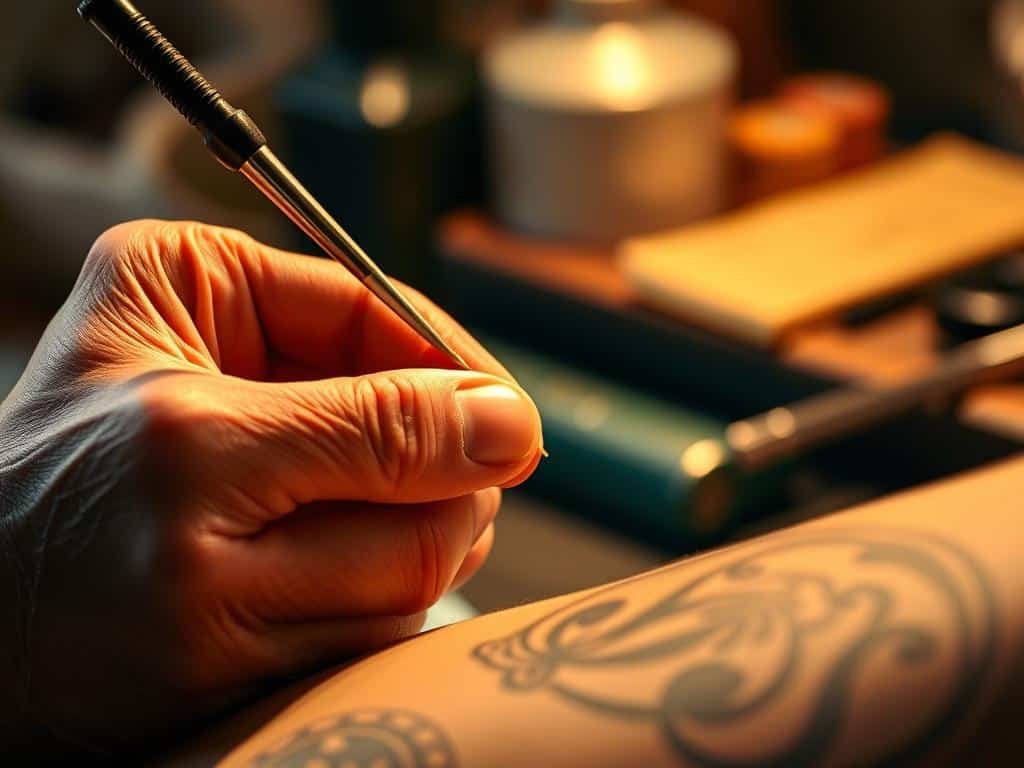 hand-poked tattoo techniques