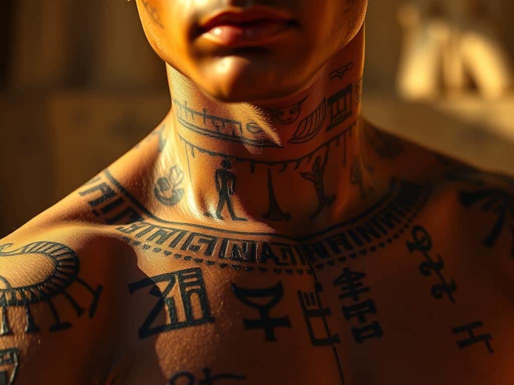 protective talismans in Egyptian tattoos