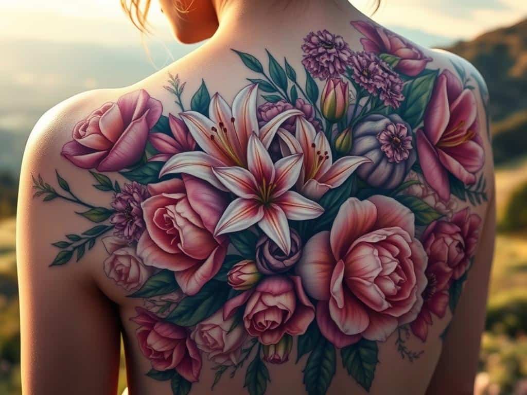 Flower tattoos