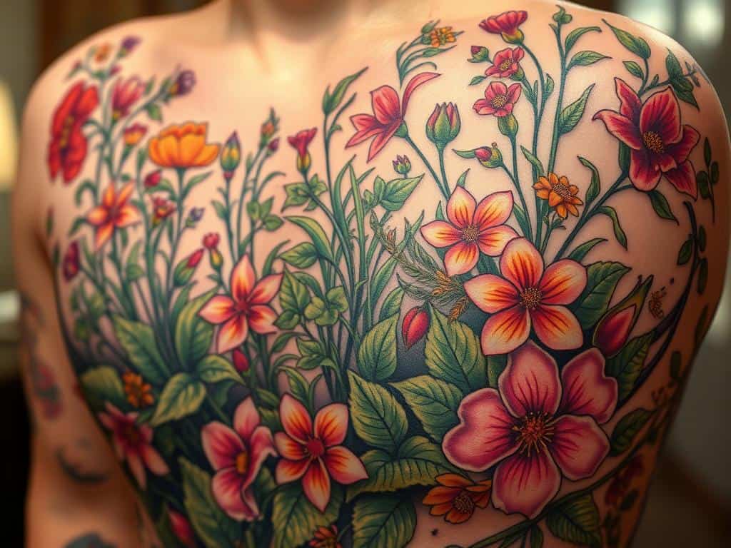 Floral and Botanical Tattoos