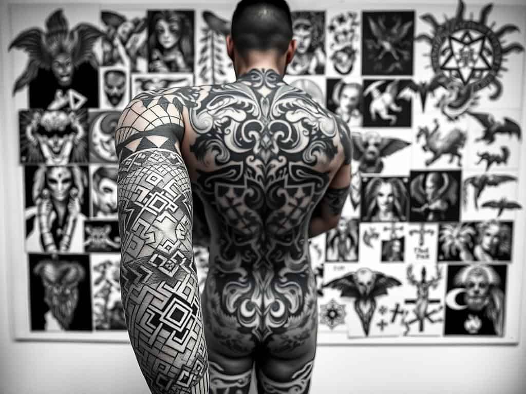 Blackwork Tattoo Ideas