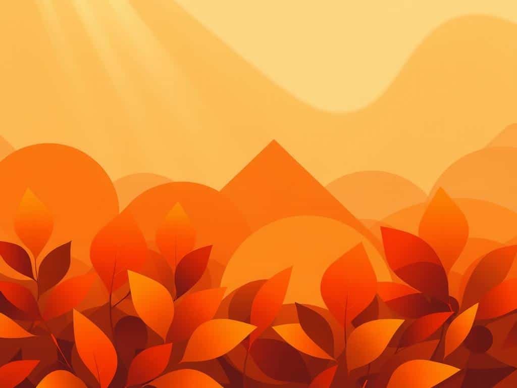 warm colors in graphic design