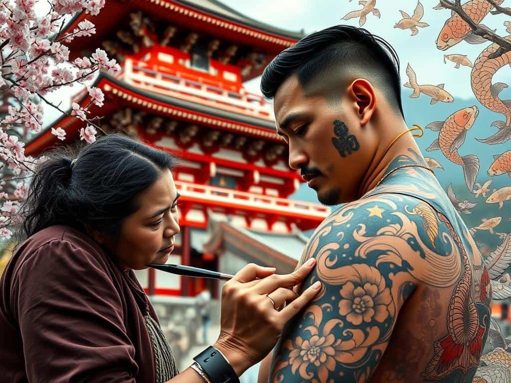 history of Japanese tattoos