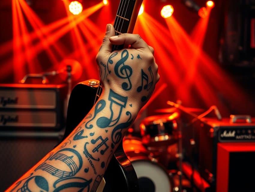Tattoo Art and Music Lifestyle