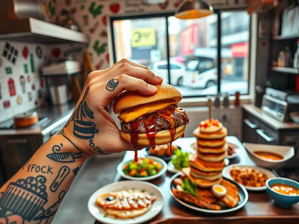 Tattoos and Foodie Lifestyle