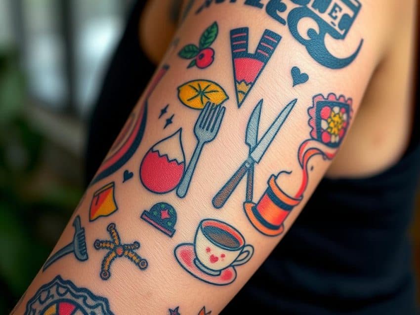 Tattoos and Foodie Lifestyle