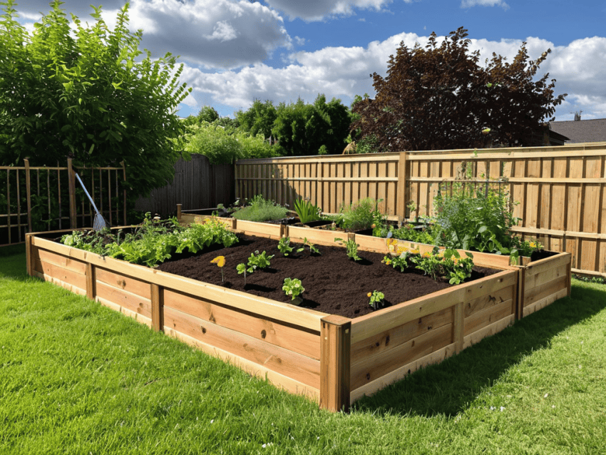 how to build a raised garden