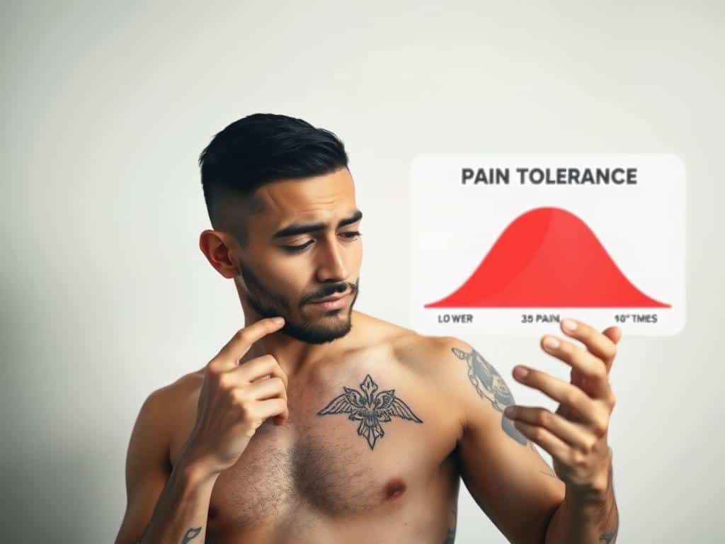 tattoo placement and pain tolerance
