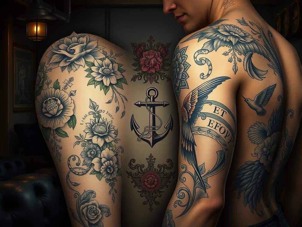 Victorian tattoo designs