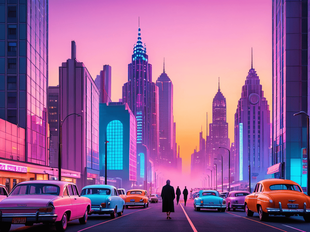 Vaporwave Aesthetics Design