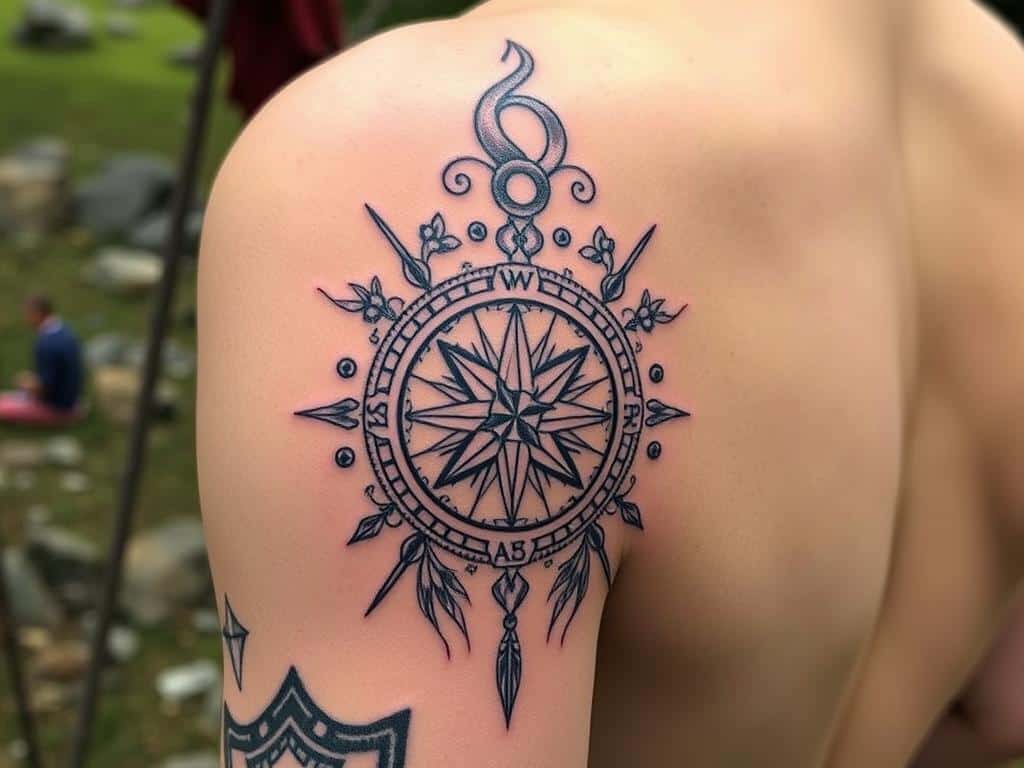 Compass Tattoo Ideas