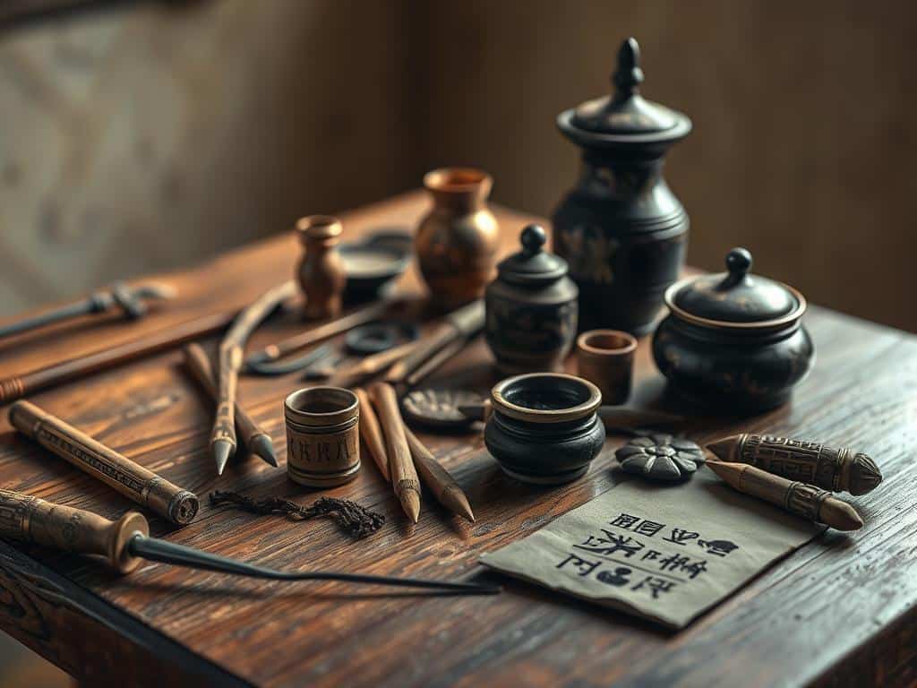 Egyptian tattoo tools and techniques