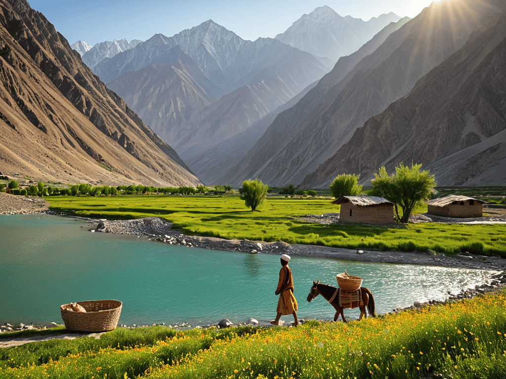 Exploring the Wakhan Corridor landscape