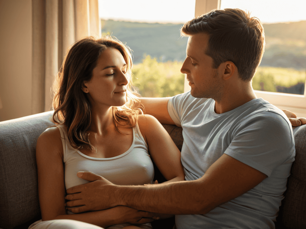 Love Beyond the Diagnosis tender moment