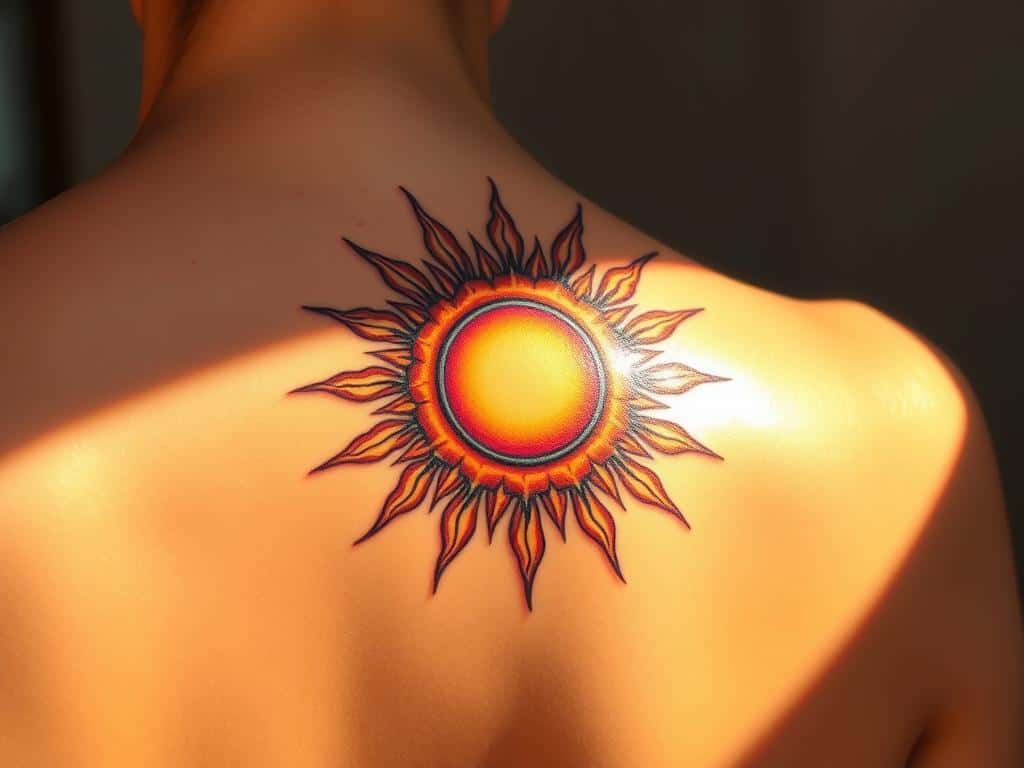 Sun Tattoo Ideas