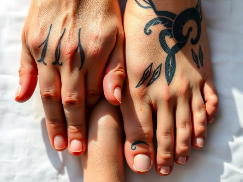 Tattoo Aftercare for Hands & Feet