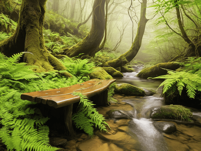 Forest Immersion Retreats nature therapy scene