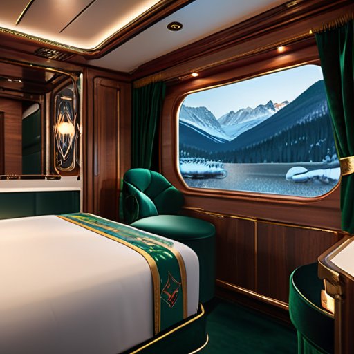 Wrapping It All Up: Luxury train art