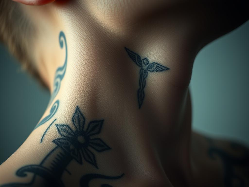 Neck tattoos and their unique challenges