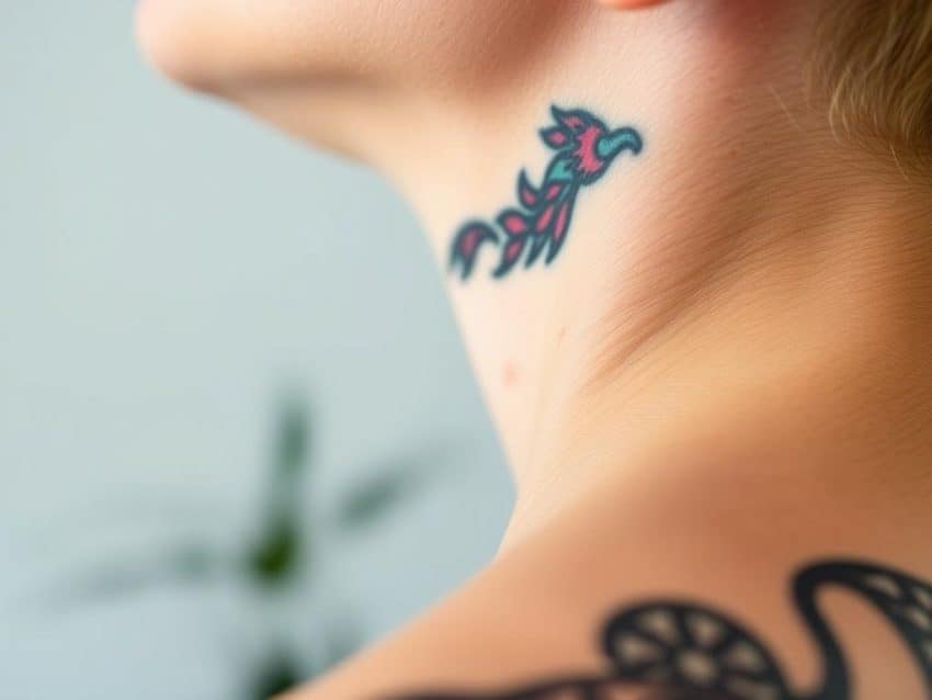 Tattoo Aftercare for Neck Tattoos
