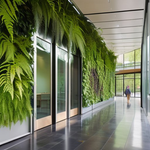Breathing walls Biophilic design in public buildings