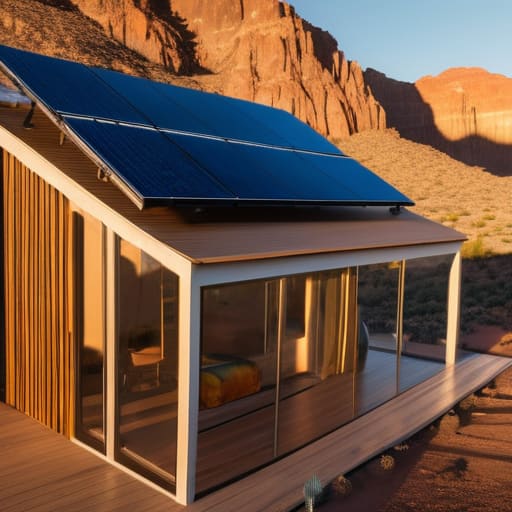 Hydro-panel water harvesting (Solar) for off-grid living.