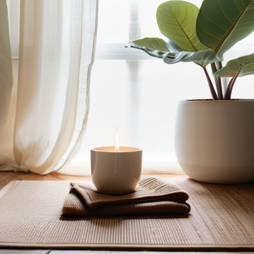 Woman practicing Intentional solitude rituals daily