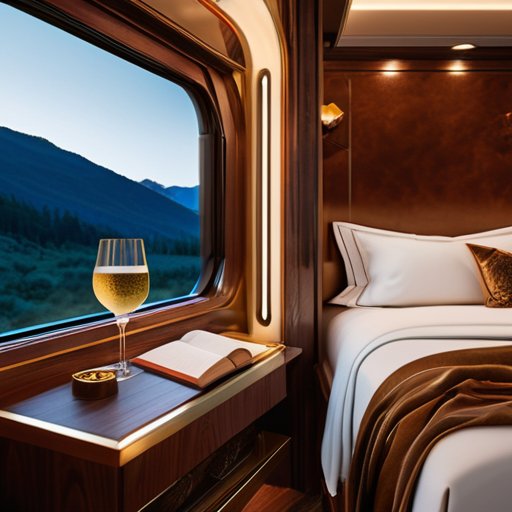 Luxury night train renaissance: sleek bedside view