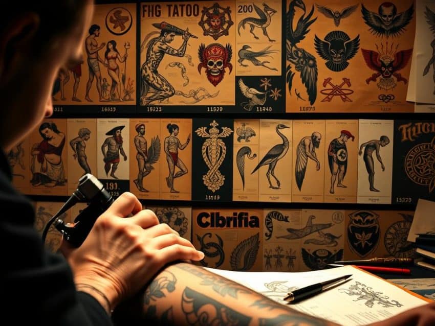 The Tattooing Process Through Time
