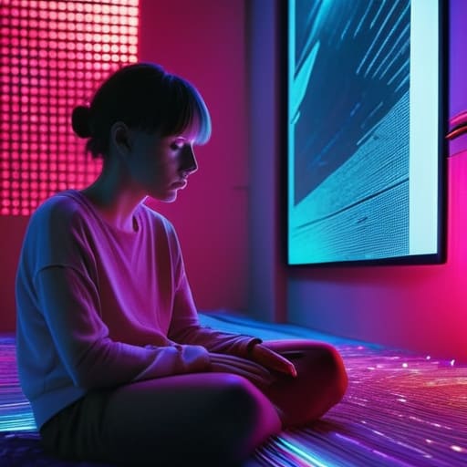 The Art of Translucent Digital Overlays texture.