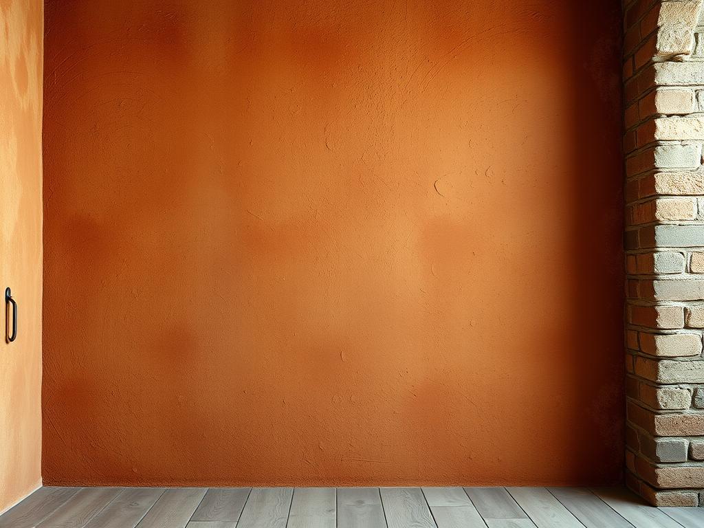 textured walls and organic aesthetics