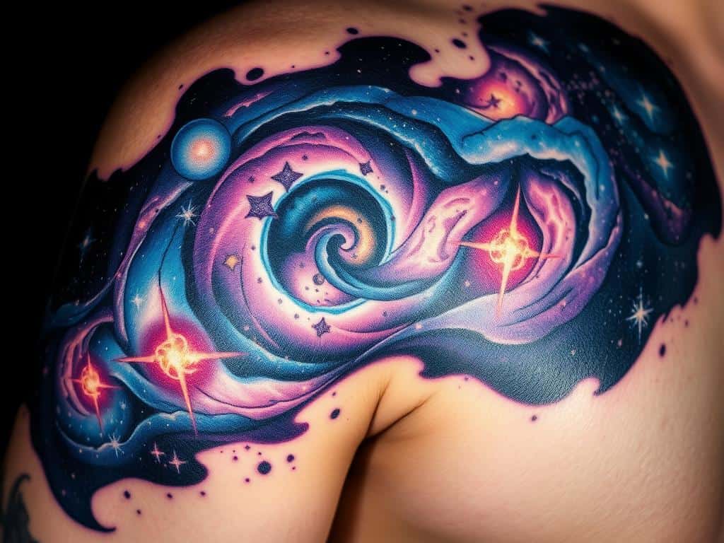 Galaxy Tattoo Ideas