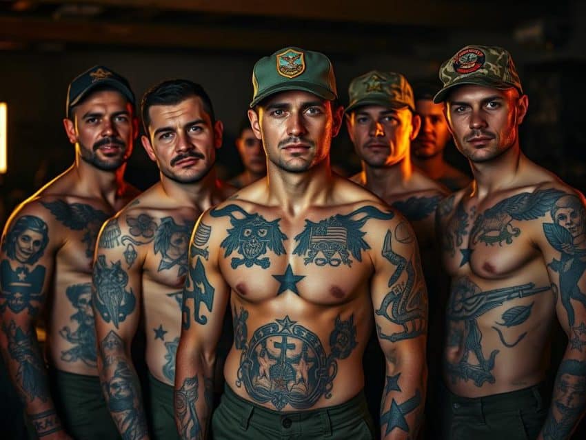 Tattoos in Military History